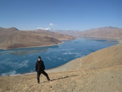 Yamdrotso sjön, Tibet